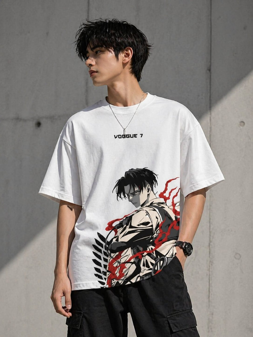 Anime VOGGUE 7 | Oversized Tee