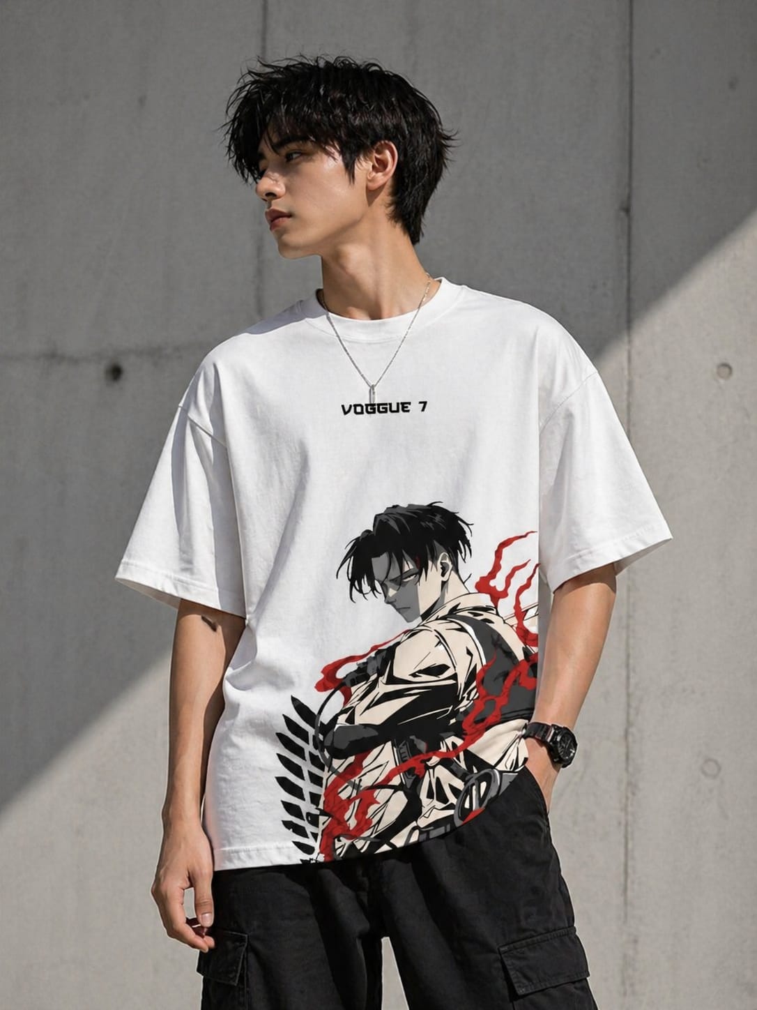 Anime VOGGUE 7 | Oversized Tee