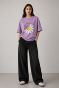 Self Love Daisy Oversized Tee